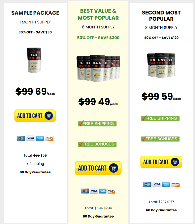 Black Wood Tea buy now 1